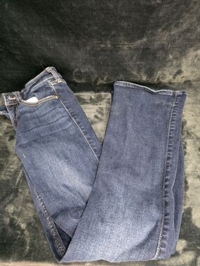 Hollister Women's Boot Cut Jeans in Dark Indigo